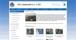 Desktop Screenshot of flexindustrialco.com